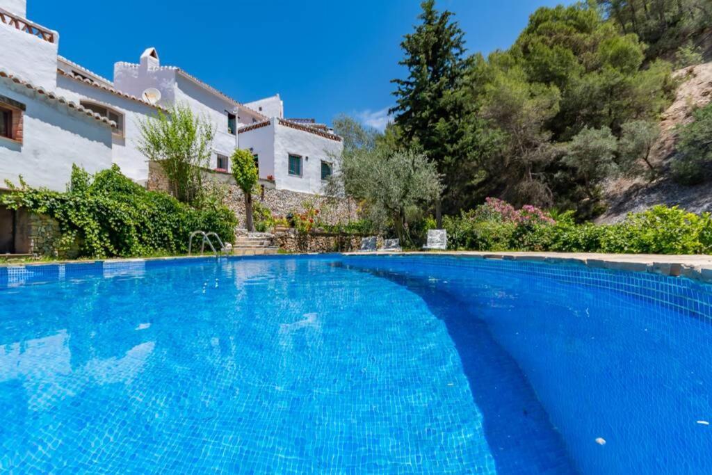 Casa Rosa, Con Encanto Y Piscina Climatizada Frigiliana Bagian luar foto